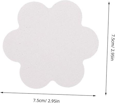 OEM ODM Flower Shape Artists Canvas Boards 100% Pure Cotton Canvas Panels White