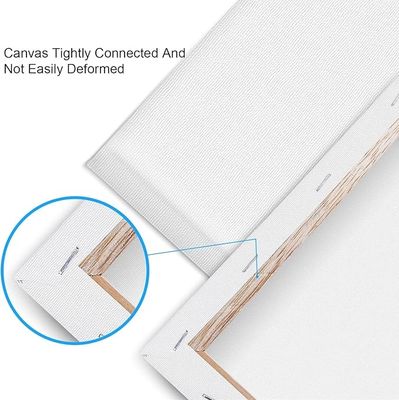 60x90cm Large Stretched Canvas Board Acid Free Cotton Primed Stretched Canvases