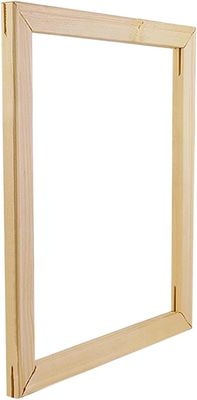 OEM Custom Pine Wood Canvas Stretcher Bars Frame Wooden Art Canvas Stretcher