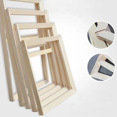 Bulk Customize Size Art Stretcher Frames Custom Made Stretcher Bars For Decoration