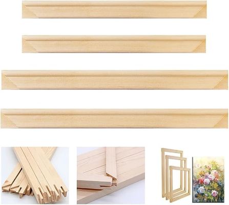 Bulk Customize Size Art Stretcher Frames Custom Made Stretcher Bars For Decoration