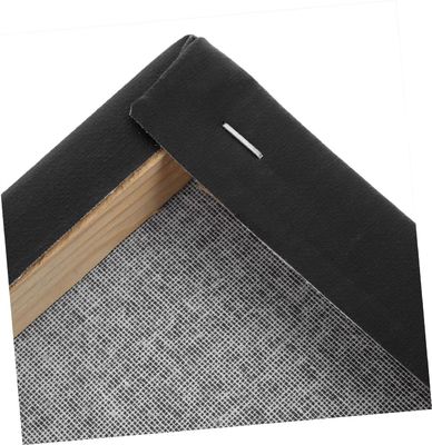 Black Stretched Canvas Board 100% Cotton Heavy Weight for Gesso Acrylic Oil Painting