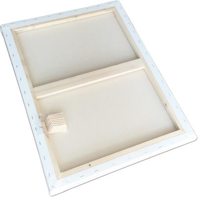  White Pre Stretched Canvas Board Fivefold Primed 100% Cotton Large Blank Canvas Boards