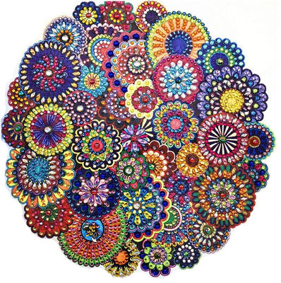 Partial Diamond Crystal Painting Kit Mandala DIY Diamond Painting Set For Home Decoration