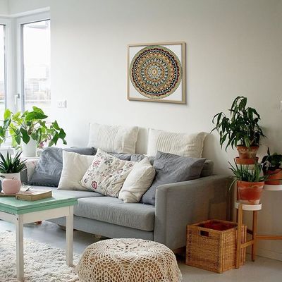 Classic Style 5D Diamond Painting Kits Mandala Partial Diamond Art For Home Wall Decor