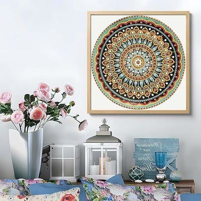 Classic Style 5D Diamond Painting Kits Mandala Partial Diamond Art For Home Wall Decor