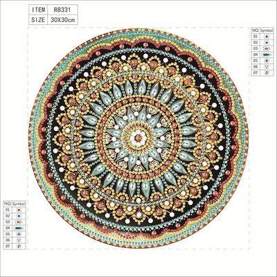 Classic Style 5D Diamond Painting Kits Mandala Partial Diamond Art For Home Wall Decor