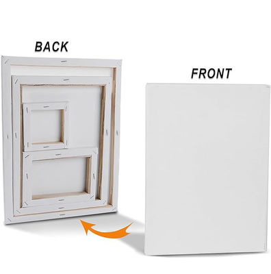 Customize Size Cotton Stretched Canvas Board Primed Canvas For Painting Art Supplies