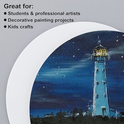 Customize Size Blank Cotton Canvas Panels Art Canvas Board For Oil Painting Beginners