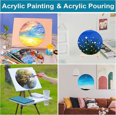Customize Size Blank Cotton Canvas Panels Art Canvas Board For Oil Painting Beginners