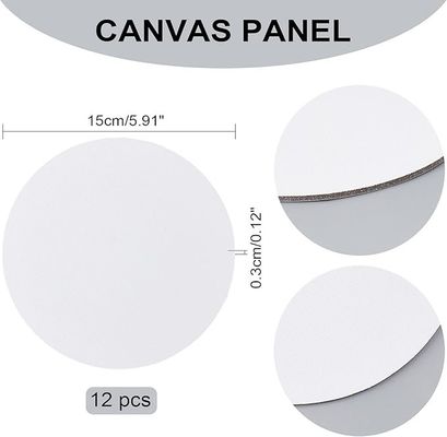 Customize Size Blank Cotton Canvas Panels Art Canvas Board For Oil Painting Beginners