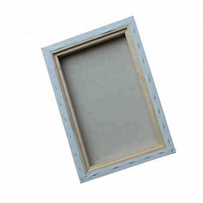 11x14 Inch Stretched Linen Canvas for Painting with Pine Wood Frame