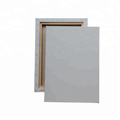11x14 Inch Stretched Linen Canvas for Painting with Pine Wood Frame