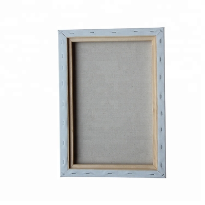 11x14 Inch Stretched Linen Canvas for Painting with Pine Wood Frame