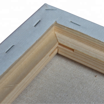 11x14 Inch Stretched Linen Canvas for Painting with Pine Wood Frame