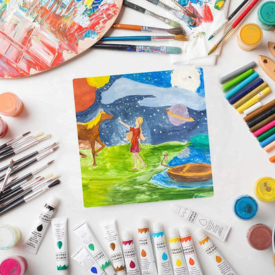 280g Cotton Blank White Waterproof ECO-Friendly Canvas Panel Board for Oil and Acrylic Paints