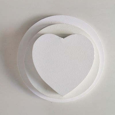 Waterproof ECO-Friendly Matte Finish 280g Cotton Round Stretched Canvas Board for Oil and Acrylic Painting