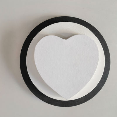 Waterproof ECO-Friendly Matte Finish 280g Cotton Round Stretched Canvas Board for Oil and Acrylic Painting