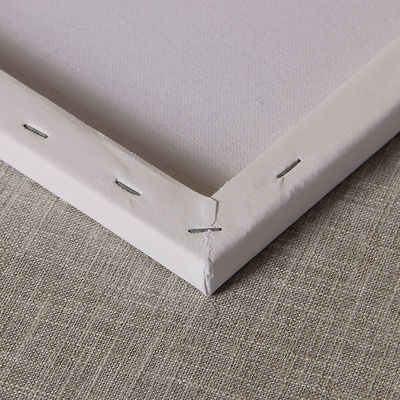 Blank White Matt Surface Waterproof Stretched Canvas Board Artist Canvas for Acrylic Oil Painting