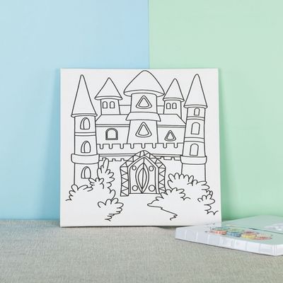 Pre Printed Custom Design Stretched Canvas Board with 1.6*2.0cm Bar Size for Colorful Oil Acrylic Paint