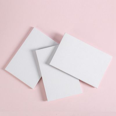 Blank White Stretched Canvas with Pine Wood Frame and Waterproof 280g Cotton Linen for Acrylic Oil Painting