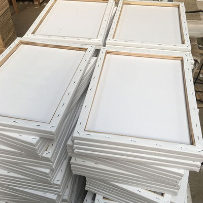 Triple Primed Stretched Canvas with 1.6cm Thickness Pine Wood Frame for Inkjet Printing and Painting