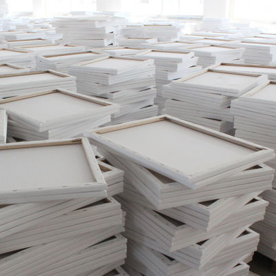 16x20 Inch 280gsm Stretched Canvas with Pinewood Frame for Art Drawing Painting