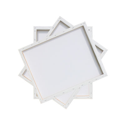 16x20 Inch 280gsm Stretched Canvas with Pinewood Frame for Art Drawing Painting