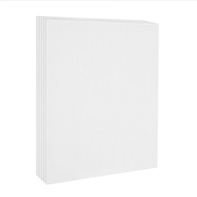 Clear Primed Stretched Canvas with Pine Wood Frame and Shrink Wrapped for Oil Acrylic Painting