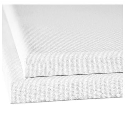 Clear Primed Stretched Canvas with Pine Wood Frame and Shrink Wrapped for Oil Acrylic Painting