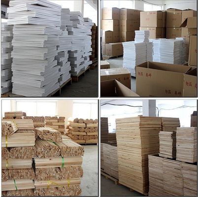 380g White Matte Finish Stretched Canvas Board for Oil Painting Custom Size 100% Cotton