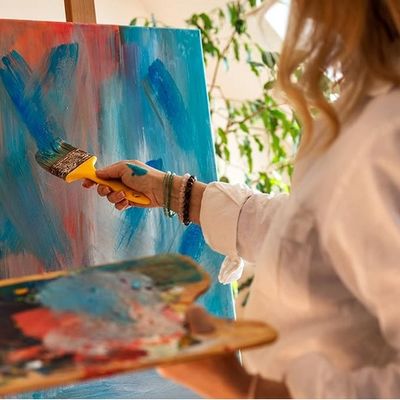 100% Cotton Stretched Canvas Board with Matte Finish and 380+/-50 Thickness for Oil Painting and Art