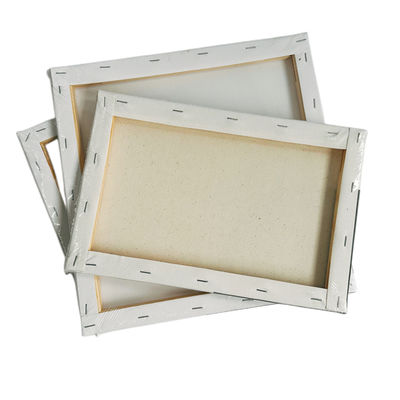 100% Cotton Stretched Canvas Board for Oil Painting with Matte Finish and Eco-Solvent Latex UV Ink Support