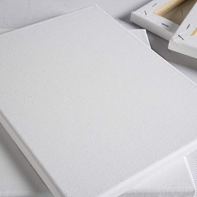 Professional Stretched Canvas Board with 380+/-50 Thickness and Eco-Solvent Latex UV Ink Support in White Color