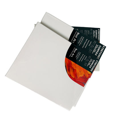 Custom Size 100% Cotton Stretched Canvas Board with Matte Finish for Oil Painting and Art Applications