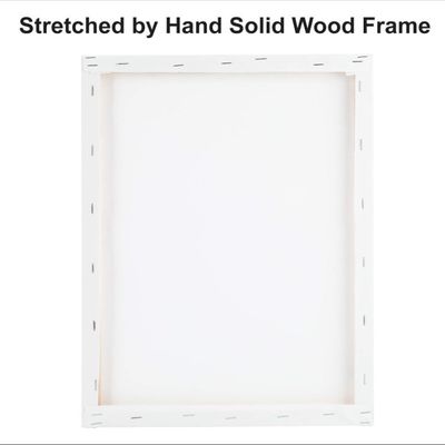 Custom Size Stretched Canvas Board with Matt Surface for Inkjet Printing and Acrylic & Oil Painting - 280g/380g Weight