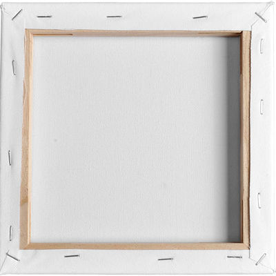 Custom Size 380g Pure Cotton Stretched Canvas Board with Back Staple Allowed for Acrylic & Oil Painting