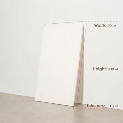 100% Cotton Custom Size Stretched Canvas Board Triple Primed Gesso for Acrylic and Oil Painting