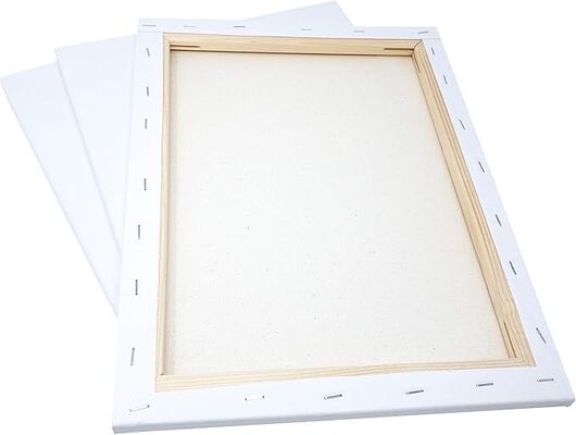 Custom Size 280g Cotton Stretched Canvas Board Triple Primed Gesso for Artist Painting