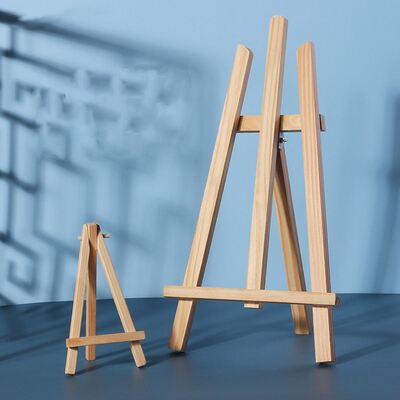 High Quality Art Supplies Wooden Table Easel Stand for Artist Painting Display Custom Portable Mini Easel