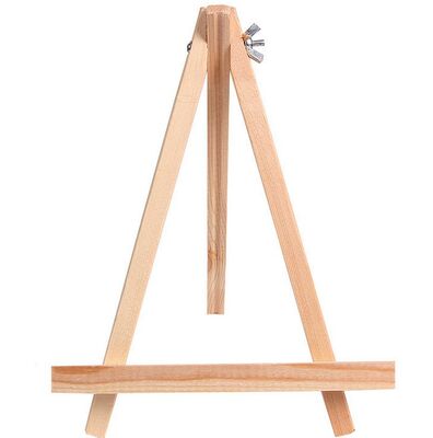 Factory Direct Sale Manufacturer High Quality Pine Wood Artist Easel Display Stand for Painting