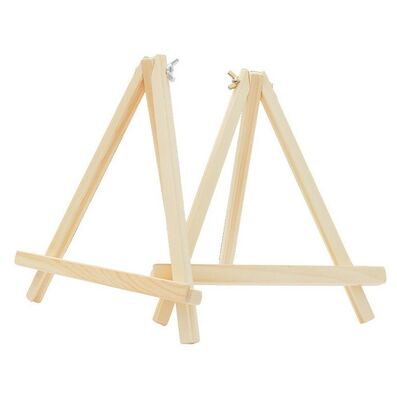 Wholesale Painting Artwork Display Wooden Easel Stand Tabletop Mini Wooden Easel