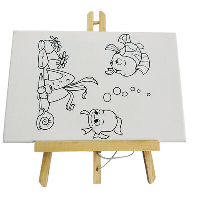 Wholesale Painting Artwork Display Wooden  Easel Stand Tabletop Mini Artist Easel