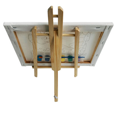 Wholesale Painting Artwork Display Wooden  Easel Stand Tabletop Mini Artist Easel