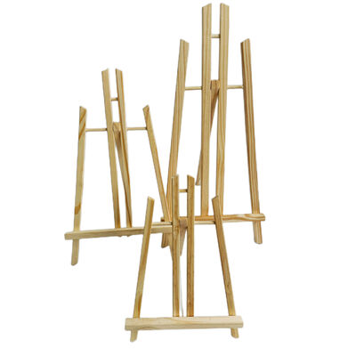 Wholesale Painting Artwork Display Wooden  Easel Stand Tabletop Mini Artist Easel