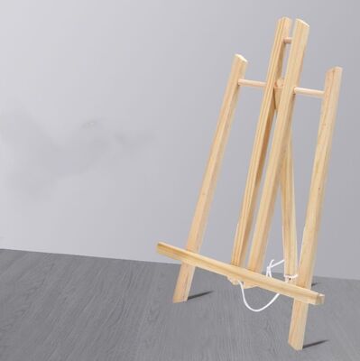 30CM 40CM 50CM Desktop Triangular Easel Wooden Adjustable Portable Kids Easel Art Painting Easel Display Stand Art Supplies