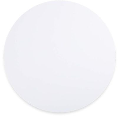 Surface mate Ronde Blanche art panneaux de toile bricolage Peinture de toile de coton pur