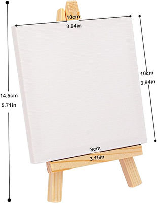 OEM Mini Easel Set de toile et de peinture Tabletop Projet artisanal