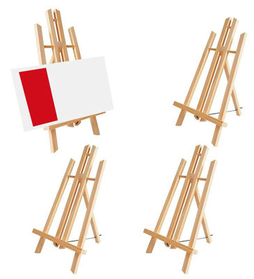 Échafaudage en bois réglable pour bureau Échafaudage triangulaire portable Échafaudage pour peinture artistique