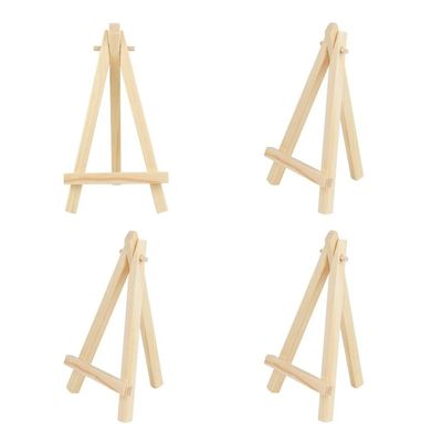 Artiste petit écran en bois étalon Art artisanat peinture triangle support de toile Stand Mini